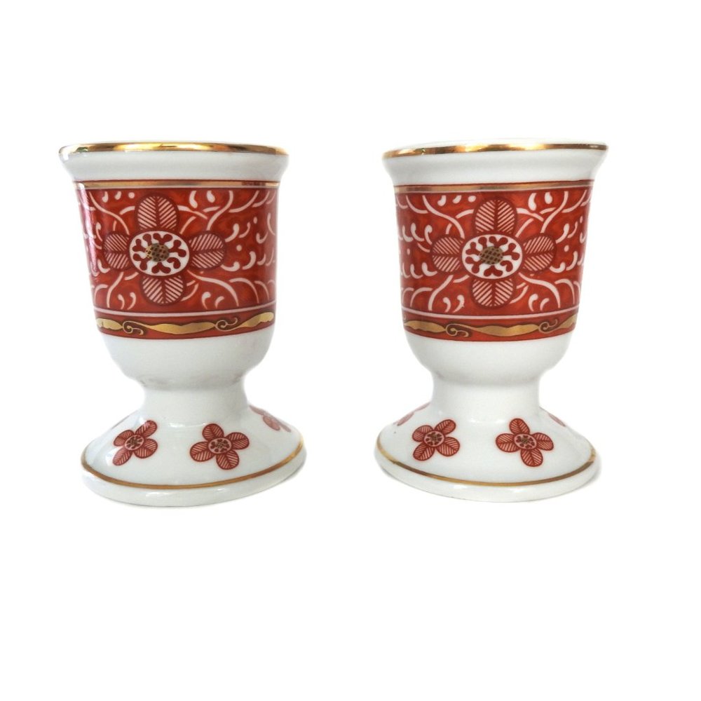Georges Briard Ceramic Candlestick Holders